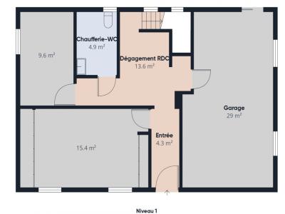 Acheter Maison 82 m2 Joyeuse