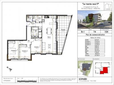 Acheter Appartement 90 m2 Pau