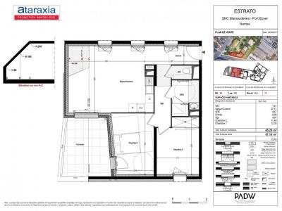 Annonce Location 3 pices Appartement Nantes 44
