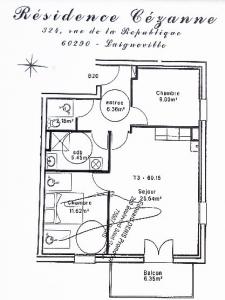 Annonce Vente 3 pices Appartement Laigneville 60