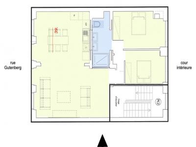 For sale Strasbourg 3 rooms 67 m2 Bas rhin (67000) photo 4