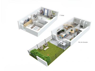 For sale Sauvian 3 rooms 71 m2 Herault (34410) photo 1