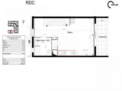 For sale Sauvian 3 rooms 71 m2 Herault (34410) photo 4