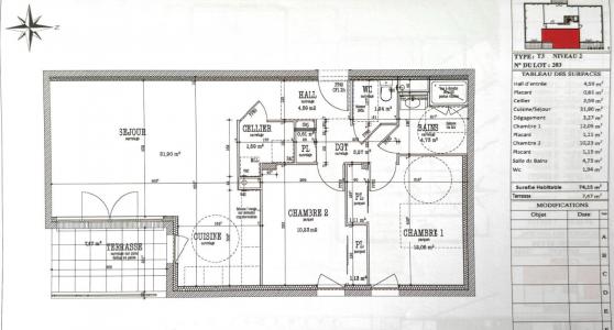 Annonce Vente 3 pices Appartement Bourg-argental 42
