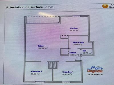 For sale Villejuif 3 rooms 50 m2 Val de Marne (94800) photo 4