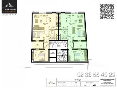 Annonce Vente 3 pices Appartement Granville 50