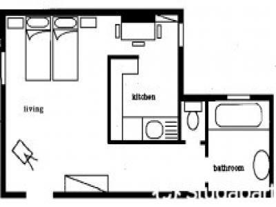 For rent Paris-8eme-arrondissement 1 room 30 m2 Paris (75008) photo 2