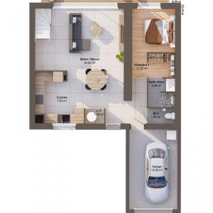 Acheter Maison 91 m2 Courville-sur-eure