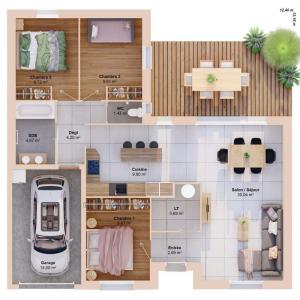 Acheter Maison 85 m2 Nogent-le-roi