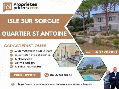 Acheter Prestige 172 m2 Isle-sur-la-sorgue