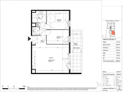 For rent Miramas 3 rooms 66 m2 Bouches du Rhone (13140) photo 1
