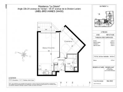 For rent Limeil-brevannes 2 rooms 44 m2 Val de Marne (94450) photo 1