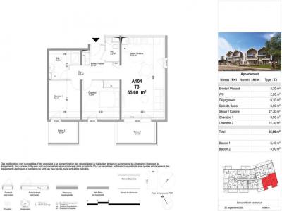 Louer Appartement 65 m2 Boigny-sur-bionne