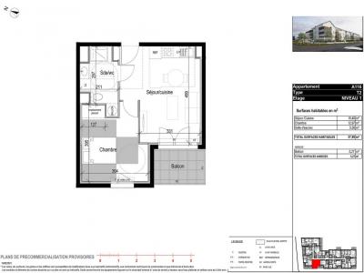 Louer Appartement 37 m2 Woippy