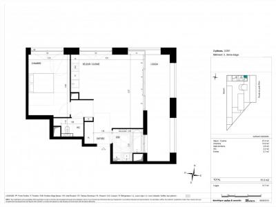 For rent Strasbourg 2 rooms 51 m2 Bas rhin (67000) photo 1