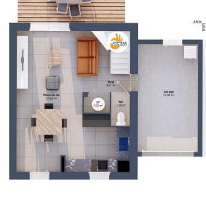 For sale Saint-mars-du-desert 4 rooms 60 m2 Loire atlantique (44850) photo 2