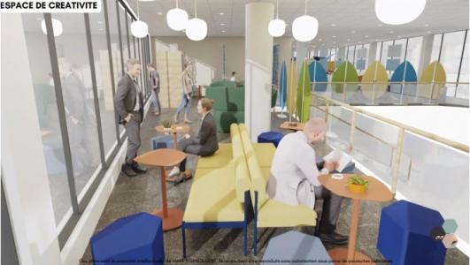 Louer Bureau 1003 m2 Angers