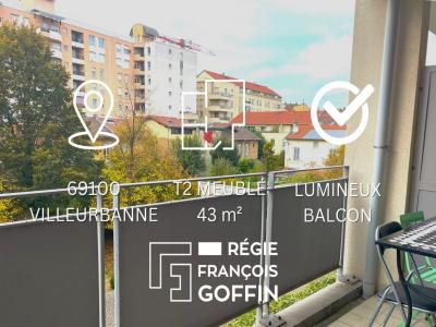 For rent Villeurbanne 2 rooms 43 m2 Rhone (69100) photo 0