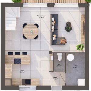 Acheter Maison 81 m2 Saint-martin-de-fontenay