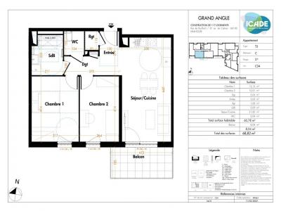 Louer Appartement 60 m2 Mulhouse