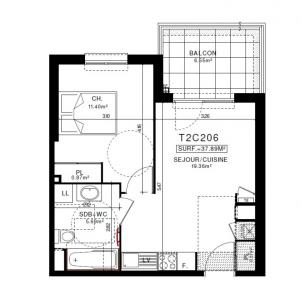 Annonce Location 2 pices Appartement Clermont-ferrand 63