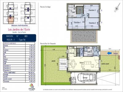 Acheter Maison 91 m2 Margny-les-compiegne