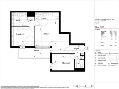 Annonce Location 3 pices Appartement Tourcoing 59