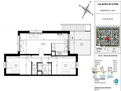 For rent Aubergenville 3 rooms 68 m2 Yvelines (78410) photo 0