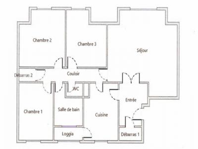 For sale Chateauneuf-du-faou 5 rooms 76 m2 Finistere (29520) photo 3
