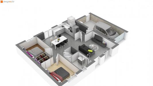 For sale Tourville-sur-sienne 4 rooms 70 m2 Manche (50200) photo 2