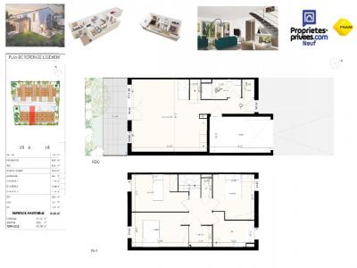 For sale Narbonne 4 rooms 91 m2 Aude (11100) photo 3