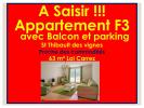 For sale Apartment Saint-thibault-des-vignes  63 m2 3 pieces