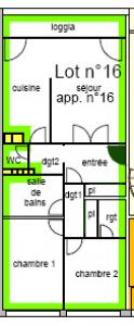 For sale Angers 3 rooms 68 m2 Maine et loire (49000) photo 4