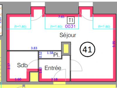For sale Angers 1 room 30 m2 Maine et loire (49100) photo 4