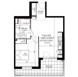 Annonce Location 2 pices Appartement Clermont-ferrand 63