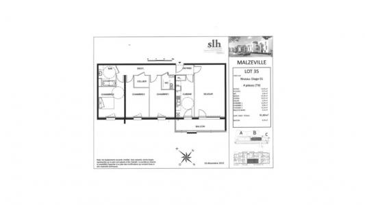 Annonce Location 4 pices Appartement Malzeville 54