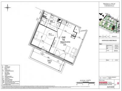 For rent Mondeville 2 rooms 43 m2 Calvados (14120) photo 4