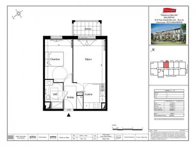 Annonce Location 2 pices Appartement Maurepas 78