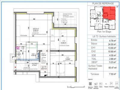 Annonce Vente 3 pices Appartement Vetraz-monthoux 74