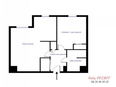 For sale Chapelle-sur-erdre 2 rooms 45 m2 Loire atlantique (44240) photo 3