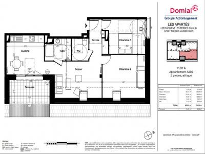 For rent Niederhausbergen 3 rooms 65 m2 Bas rhin (67207) photo 1