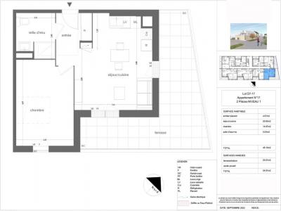 For rent Ingre 2 rooms 45 m2 Loiret (45140) photo 3