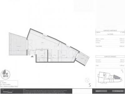 For rent Bocca 2 rooms 43 m2 Alpes Maritimes (06150) photo 2