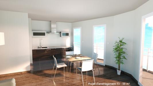 For rent Nantes 3 rooms 59 m2 Loire atlantique (44000) photo 1
