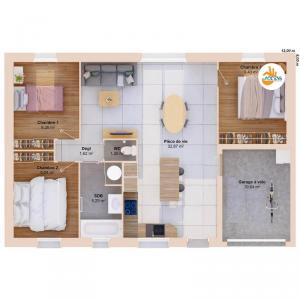 Acheter Maison 69 m2 Saint-martin