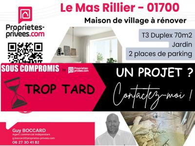 For sale Miribel 3 rooms 70 m2 Ain (01700) photo 0