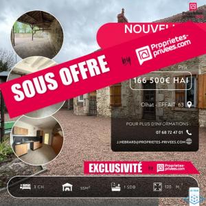 For sale Effiat 4 rooms 120 m2 Puy de dome (63260) photo 0