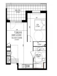 Annonce Location 2 pices Appartement Clermont-ferrand 63