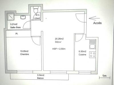 For sale Cagnes-sur-mer 2 rooms 44 m2 Alpes Maritimes (06800) photo 2