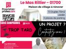 Vente Maison Miribel 3 pieces 70 m2